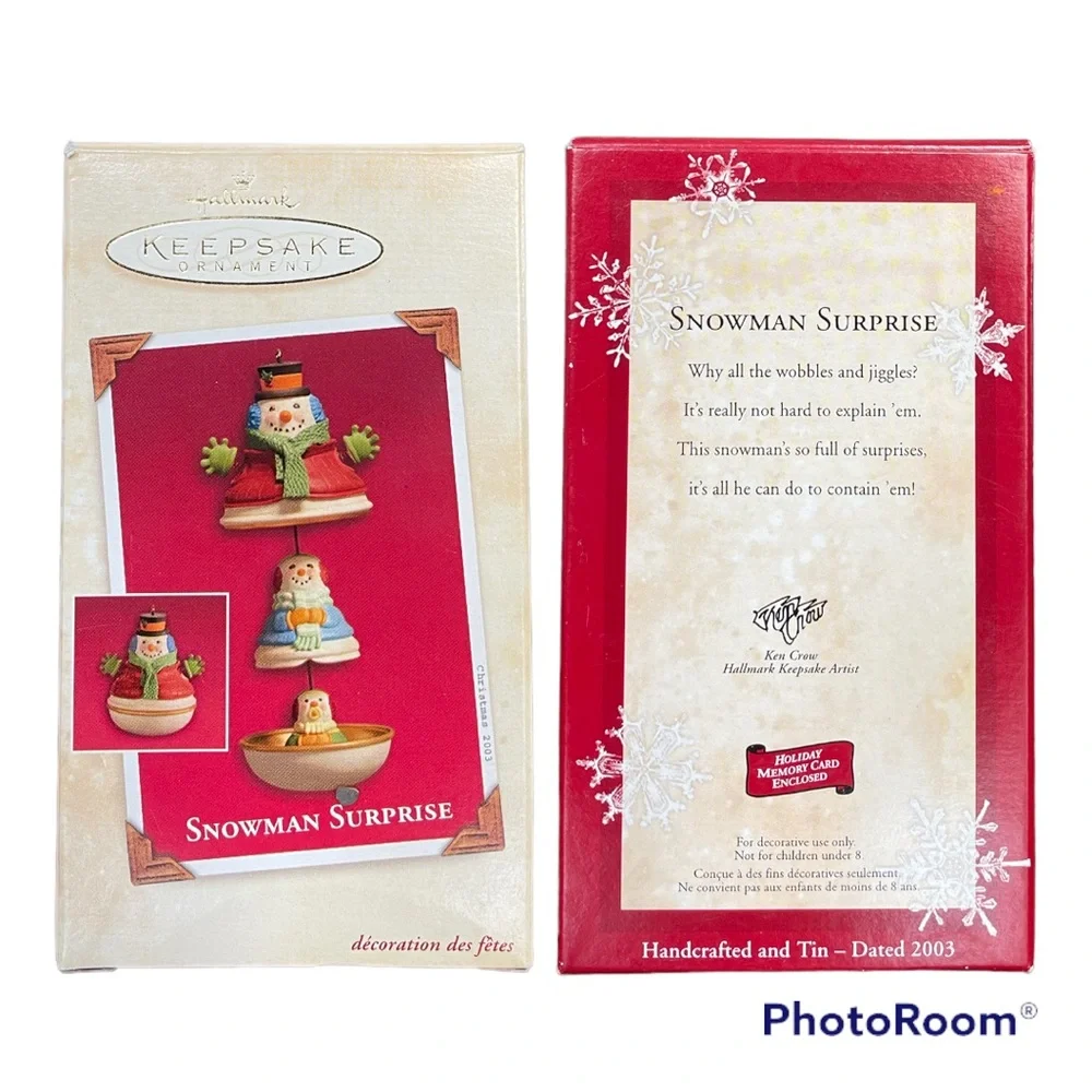 Hallmark snowman surprise